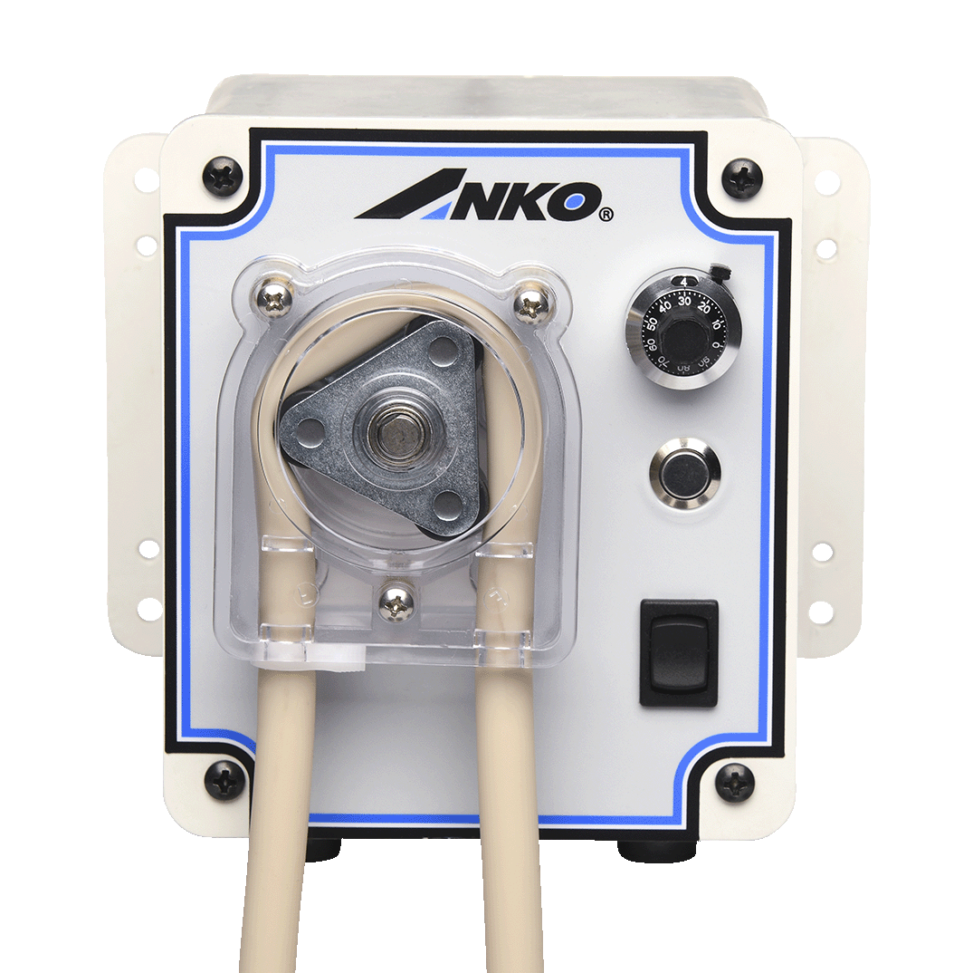 FSP Series | Fixed-Speed Peristaltic Pump | Pulse Activated Timer | Brushless DC | Models to 1400 mL/min (550 gpd)